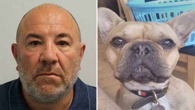 Danny Brown helped investigators smash his own organised crime group by sending a photo of his French bulldog, Bob, on encrypted communications platform EncroChat. Picture: National Crime Agency UK