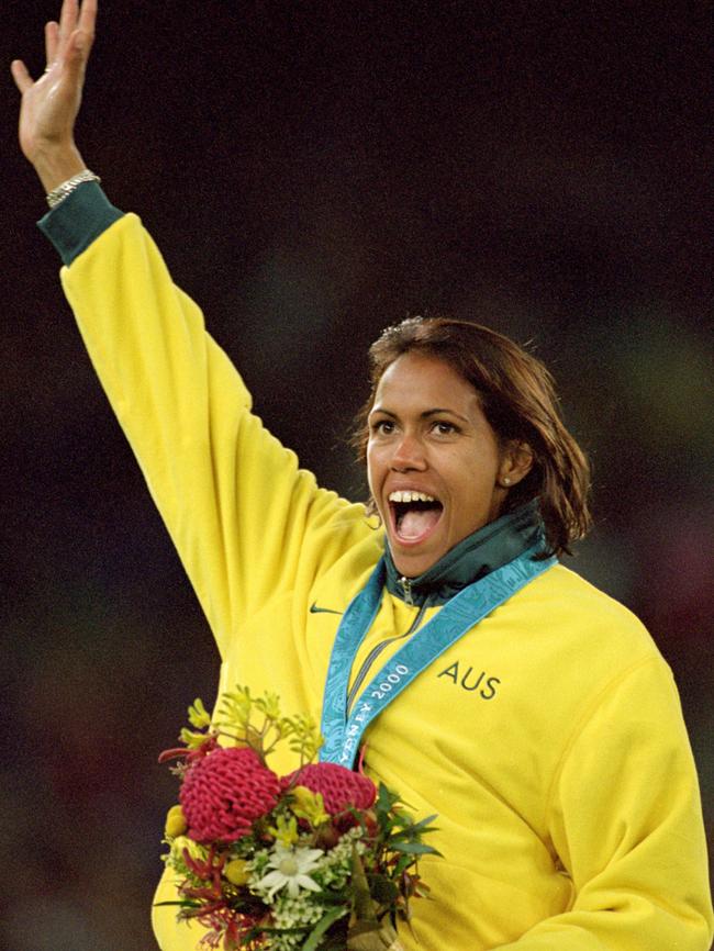 Sprinter Cathy Freeman. Picture: Stu Forster/Allsport