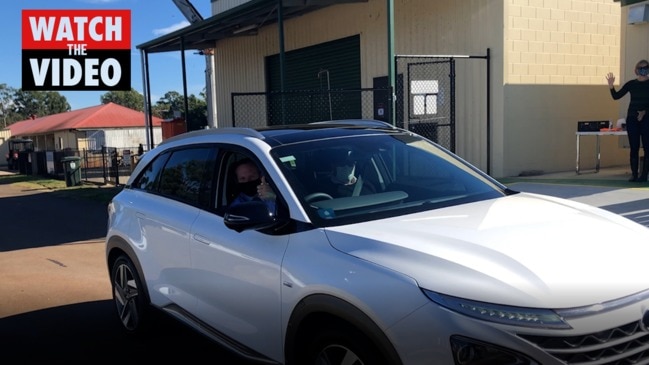 Queensland's first hydrogen car and fuelling station