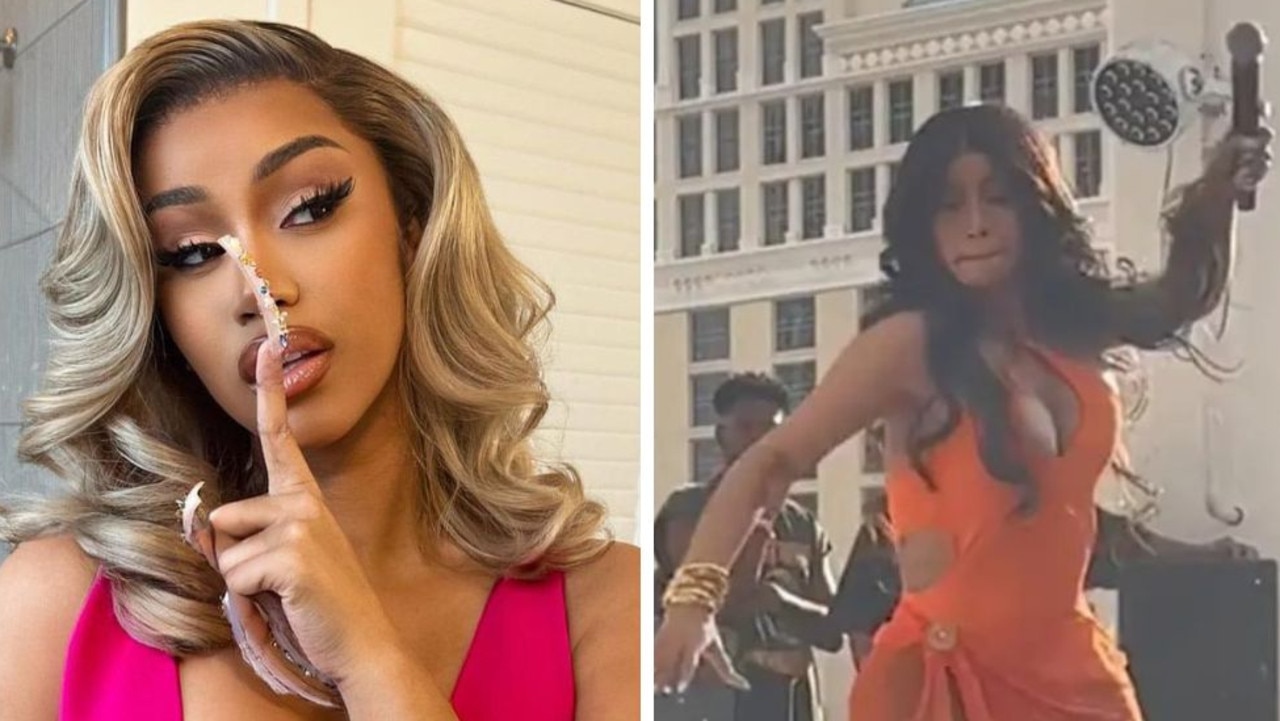 Cardi B accused of battery after mic-throwing incident at concert.