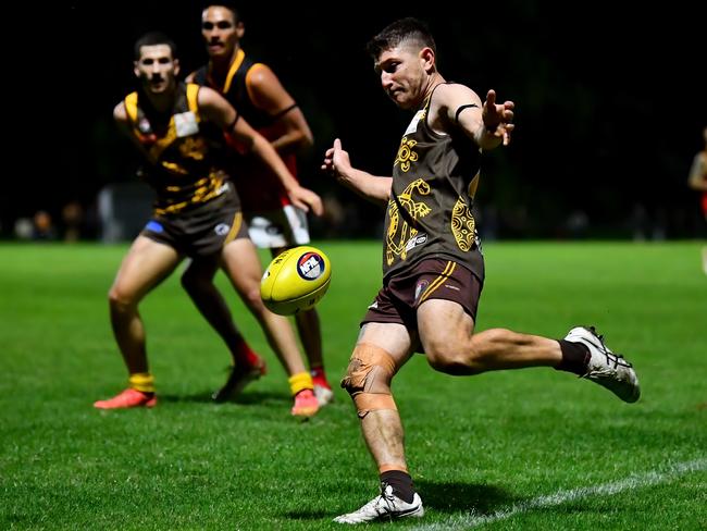 Heidelberg West and Fitzroy Stars at Heidelberg Park.