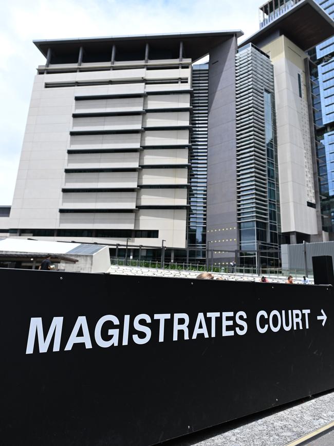 Brisbane Magistrates Court (pictured) on Monday was told Mr Andrews was seeking to vary his bail conditions, with a lawyer requesting a further hearing in February. Picture: NCA Newswire / Dan Peled