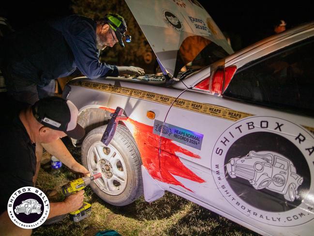 Day 3: Silverton to Bourke — By day 3, the issues were starting to emerge. Photo: BOX RALLIES