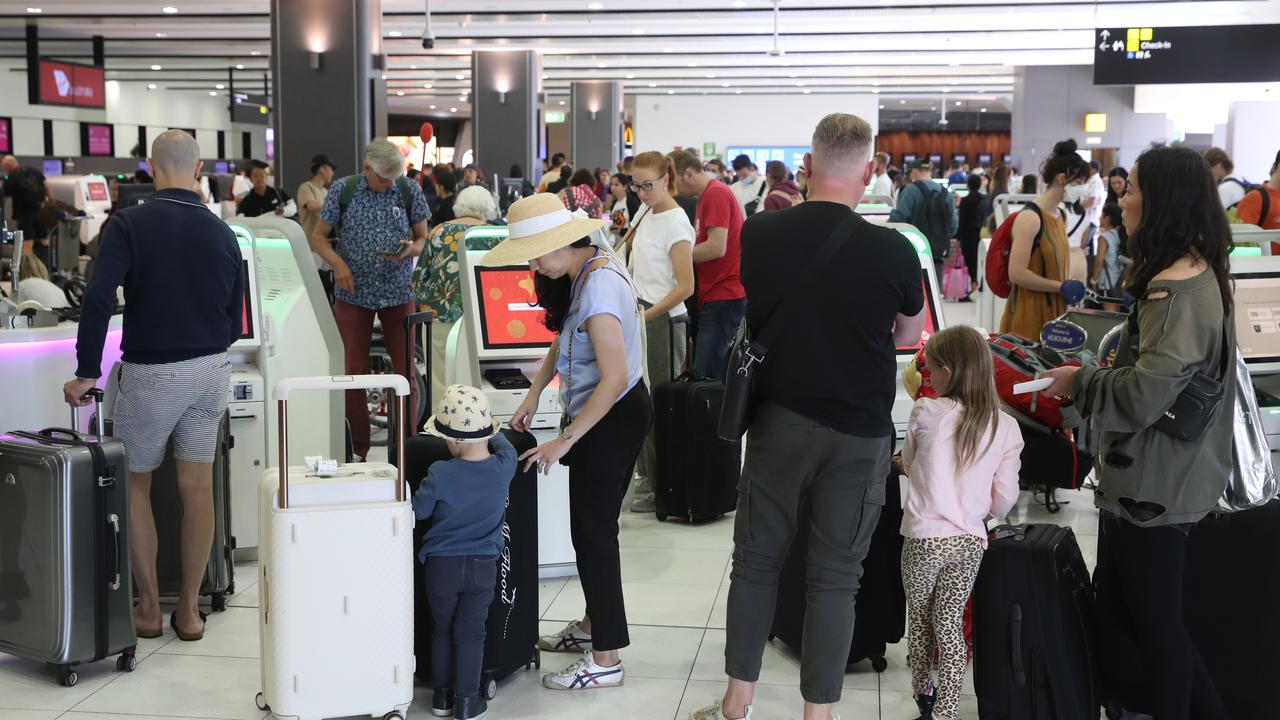 There are fears Christmas travel plans could be up-ended by the strike. Picture: NCA NewsWire / David Crosling