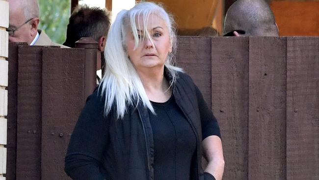 Wendie-Sue Dent has pleaded not guilty to murdering David Lawrence. Picture: AAP Image/Sam Wundke.