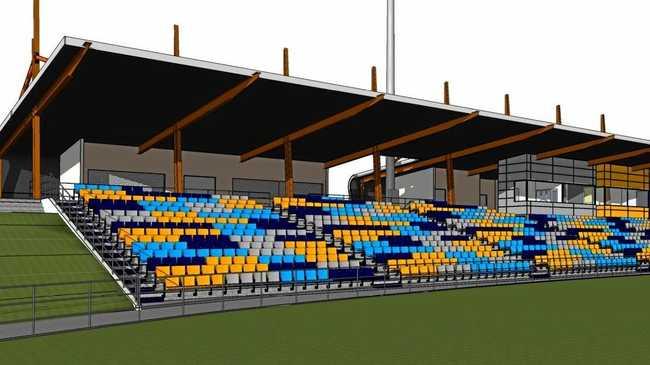 STADIUM UPGRADE: Artist impressions of the proposed C.ex Coffs International Stadium. Picture: Daniel Heather