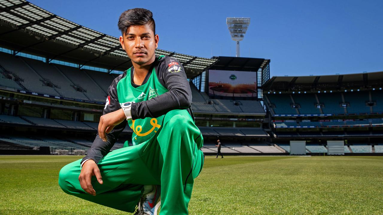 Sandeep Lamichhane has got ‘some spunk’. Picture: Mark Stewart