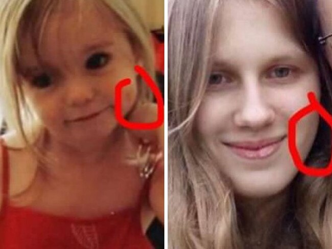 Woman shares ‘evidence’ she’s missing Madeleine McCann