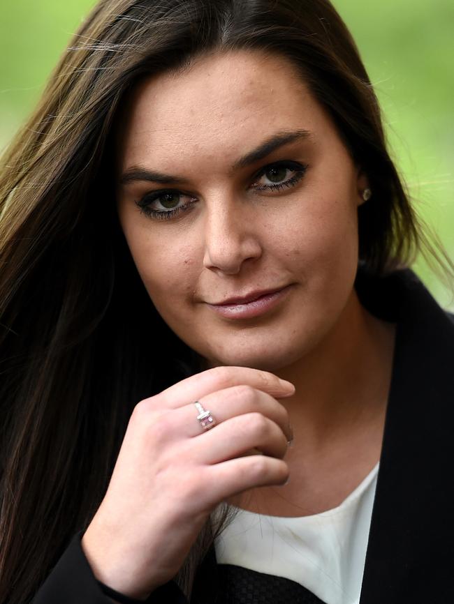 “St Kilda schoolgirl” Kim Duthie. Picture: Nicole Garmston