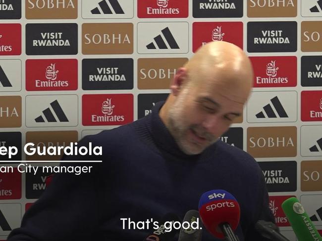 Arsenal 5-1 Man City: Mikel Arteta press conference