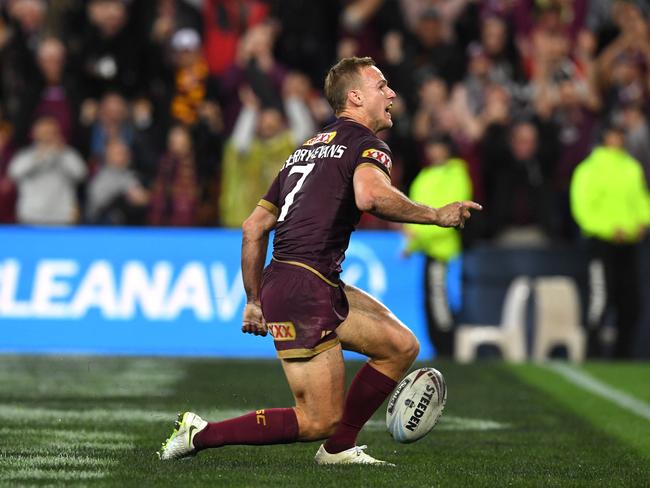 Daly Cherry-Evans is the man who should captain the Maroons according to Mark Coyne. Picture: AAP Image/Dave Hunt