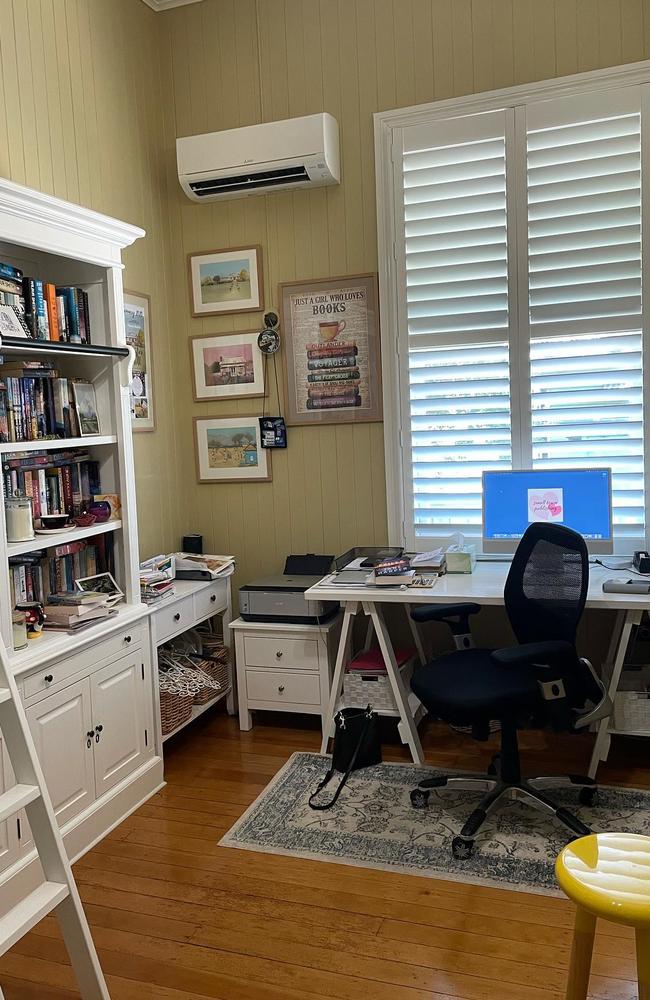 Where the magic happens- Susan Mackie's writing room. (Photo: supplied)