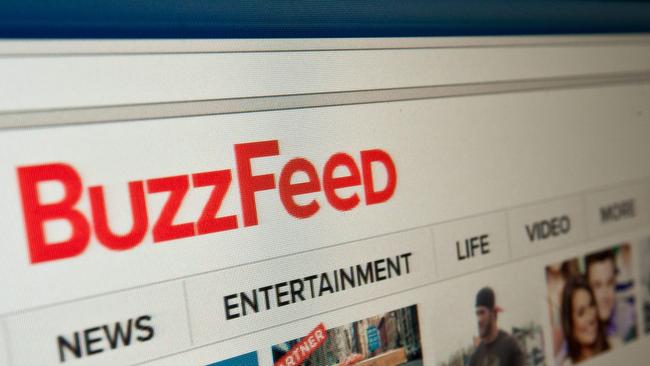 BuzzFeed is acquiring online rival Huffpost. Picture: AFP