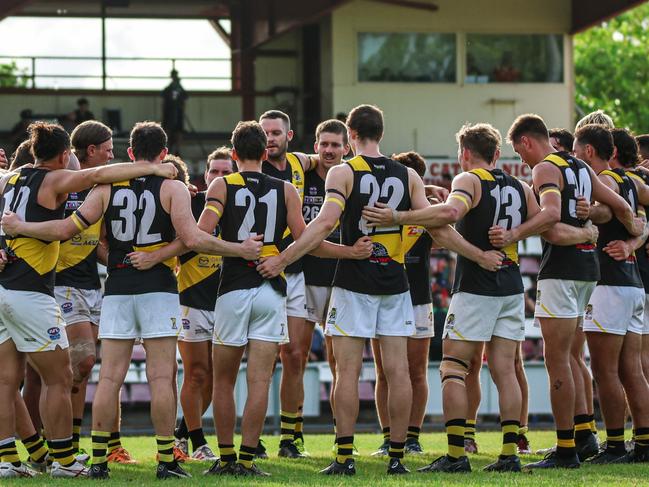 The Nightcliff Tigers in the 2024-25 NTFL season. Picture: Celina Whan / AFLNT Media