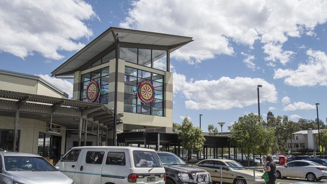 The Mikasa jewellery shop at Pemulwuy Marketplace was allegedly one of the shops Darren Hookey targeted. Picture: Troy Snook