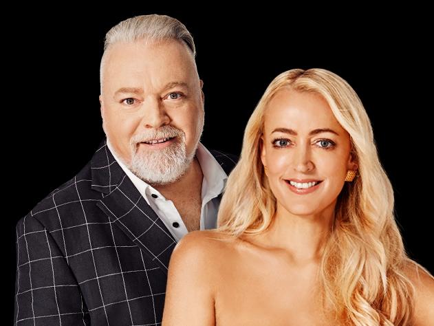 KIIS FM radio hosts Kyle Sandilands and Jackie 'O' Henderson.