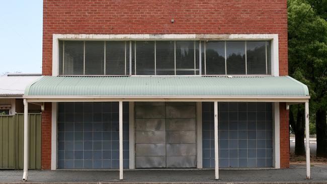 The former Snowtown bank building where almost unimaginable horrors played out.