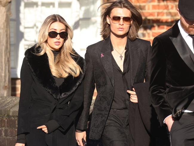 Kate Cassidy and Damian Hurley. Picture: Dan Kitwood/Getty Images