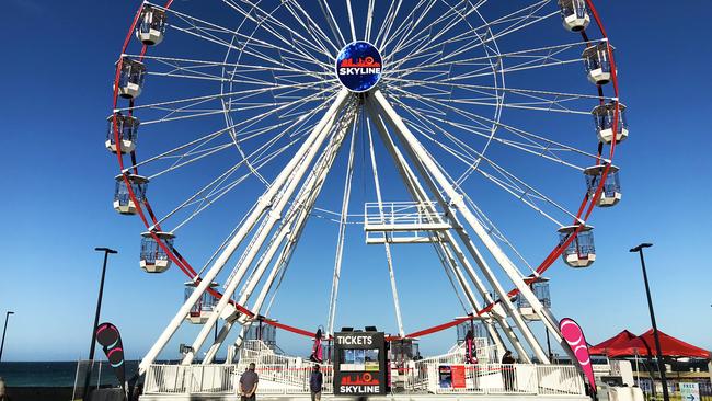 What the new wheel looks like. Picture: Skyline Attractions.