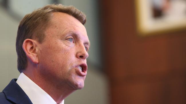 Queensland Shadow Treasurer Scott Emerson. (AAP Image/Jono Searle)