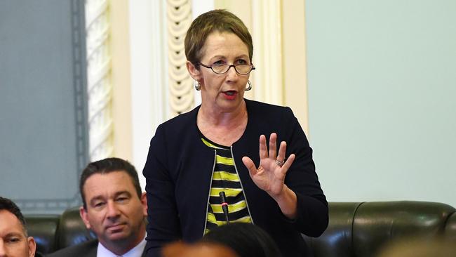 Queensland Child Safety Minister Di Farmer has blamed ice-addicted parents for a 6.7 per cent surge in abuse investigations during the year to September 2018. Picture: AAP/Dan Peled