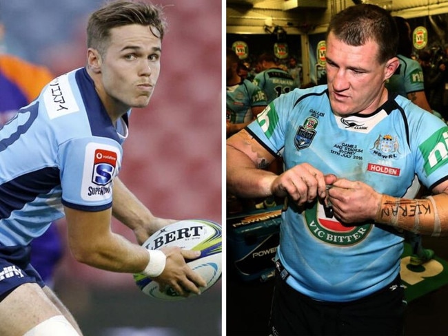 Paul Gallen helped fire up a callow Waratahs team ahead of their clash with the Reds.