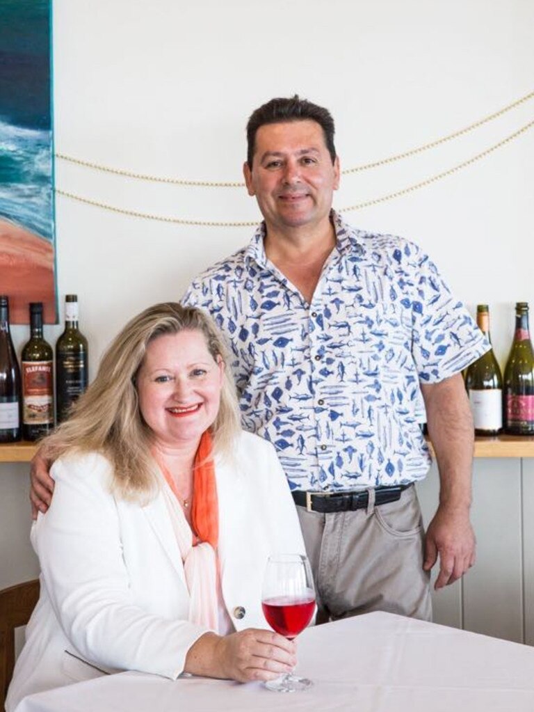 Former Horta's Restaurant owners Filipe and Paula Horta say they are too young to retire. Picture: Supplied