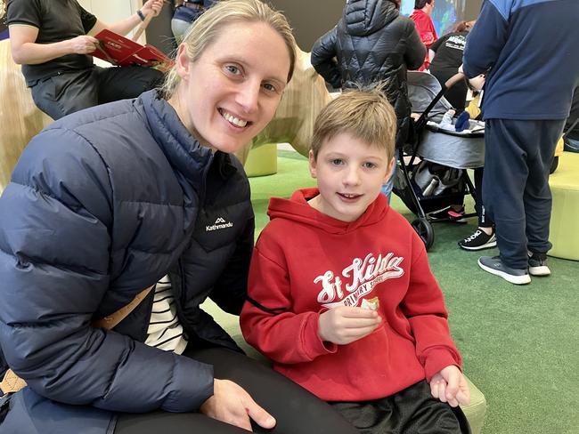 Toby and Susie at the Book Week celebrations.