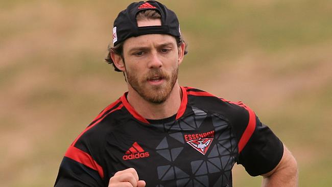 Essendon training at Tullamarine.Travis Colyer Picture:Wayne Ludbey