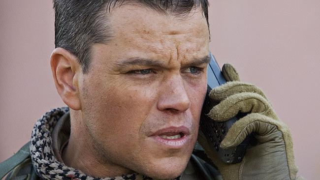 Actor Matt Damon in 2010 film 'Green Zone'.