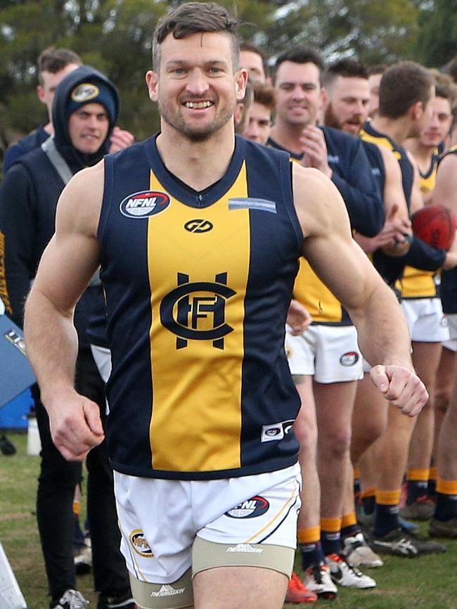 Daniel Keenan at Hurstbridge. Picture: Hamish Blair