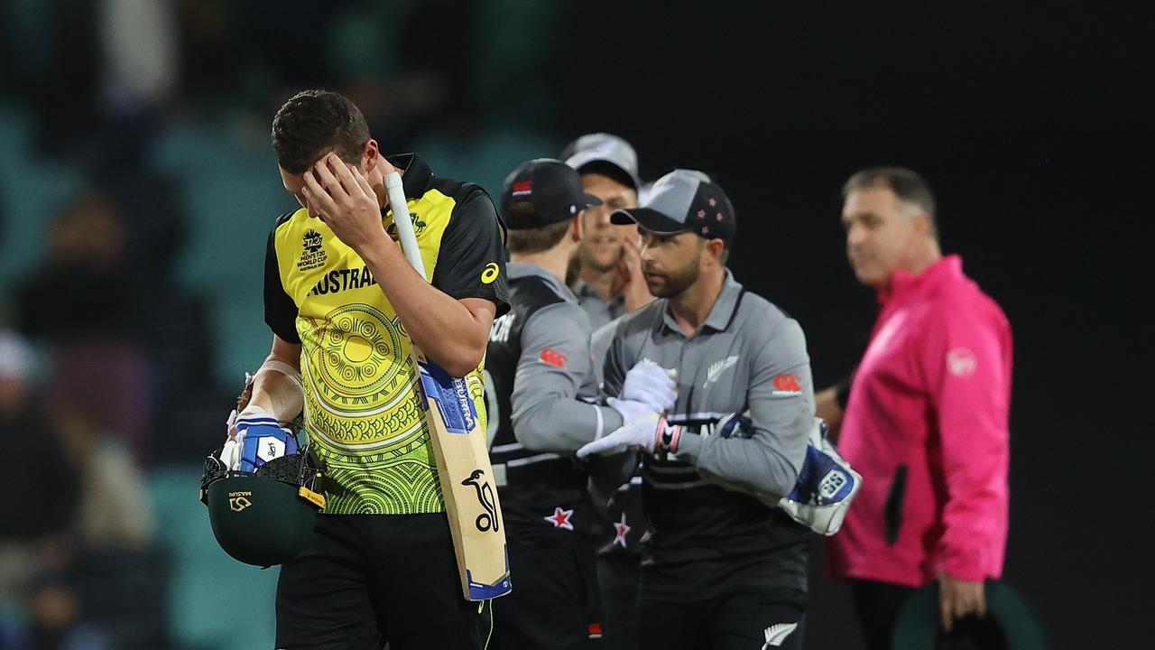 Australia was smashed in their World Cup opener. Picture: Getty Images