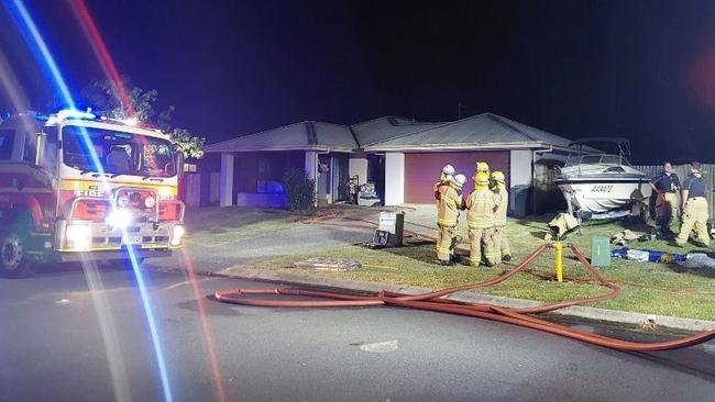 The Cannonvale house caught fire sometime before 6.00pm.