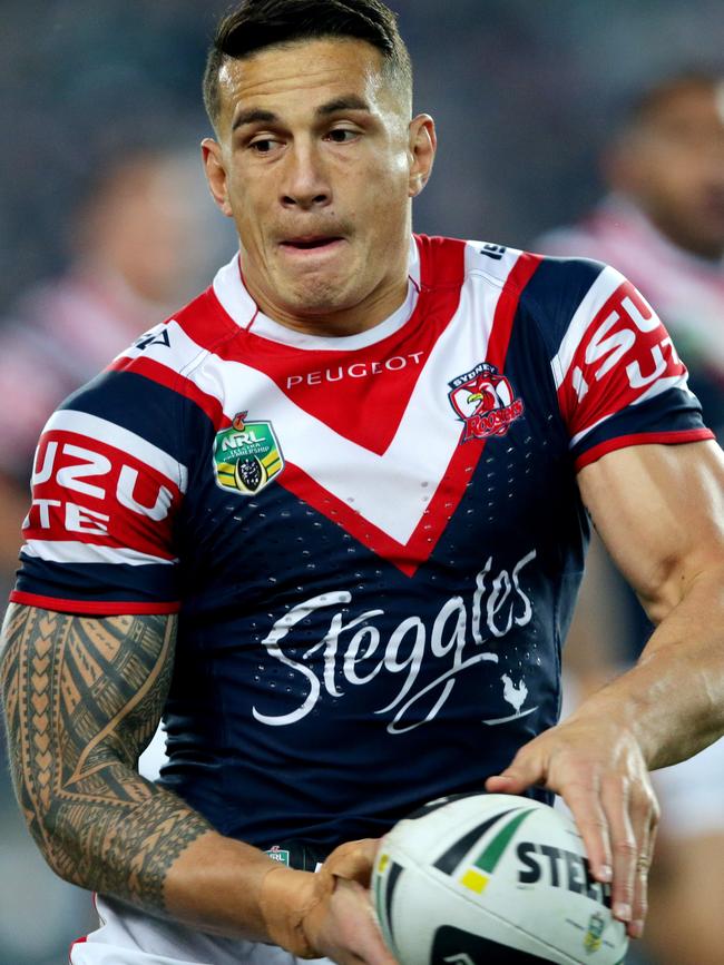 Sonny Bill Williams. Picture: Gregg Porteous