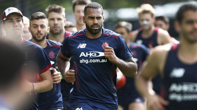 The arrival of experienced players like Heritier Lumumba has improved training standards. Picture: David Caird