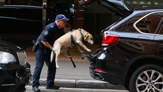 Australian Federal and NSW Police have been assisting the United States Secret Service in keeping Mr Obama safe. Picture: NCA Newswire / Gaye Gerard