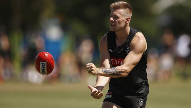 Magpie Jordan De Goey will be hard to stop again in 2019.