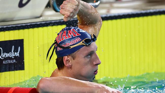 Max Giuliani will tkae to the pool for his Olympic debut on Sunday. Picture: Quinn Rooney/Getty Images