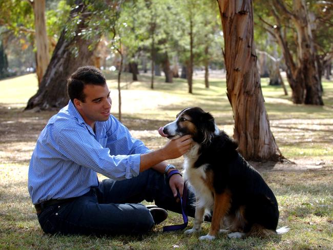 Cr Julian Carbone wants to protect Burnside’s leafy reputation. Picture: AAP/ Nowell Grant.