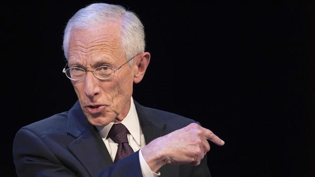 Stanley Fischer is stepping down as the US Fed’s vice chairman. Pic: AFP