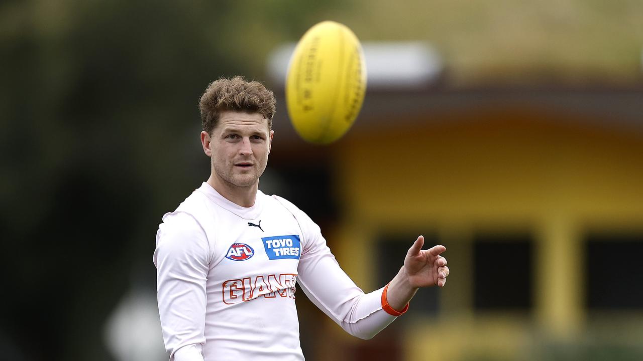 Jacob Hopper will make his long-awaited senior return against Brisbane Lions on Saturday. Picture: Phil Hillyard