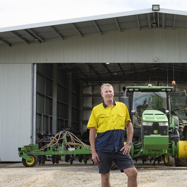 Chris Drum of Banyena says lentils are a profitable crop. Picture: Zoe Phillips