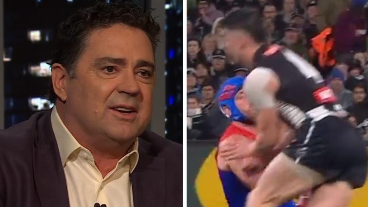 Fox Footy's experts believe collisions like Brayden Maynard's will be outlawed -but will he pay the price now?