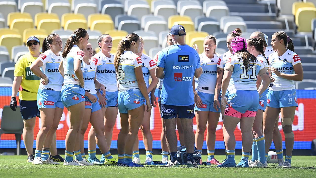 The Titans have now lost back-to-back games after their fast start. Picture: Ian Hitchcock/Getty Images