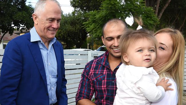 This one-year old is on the property ladder earlier than you. Picture: AAP Image/Dan Himbrechts