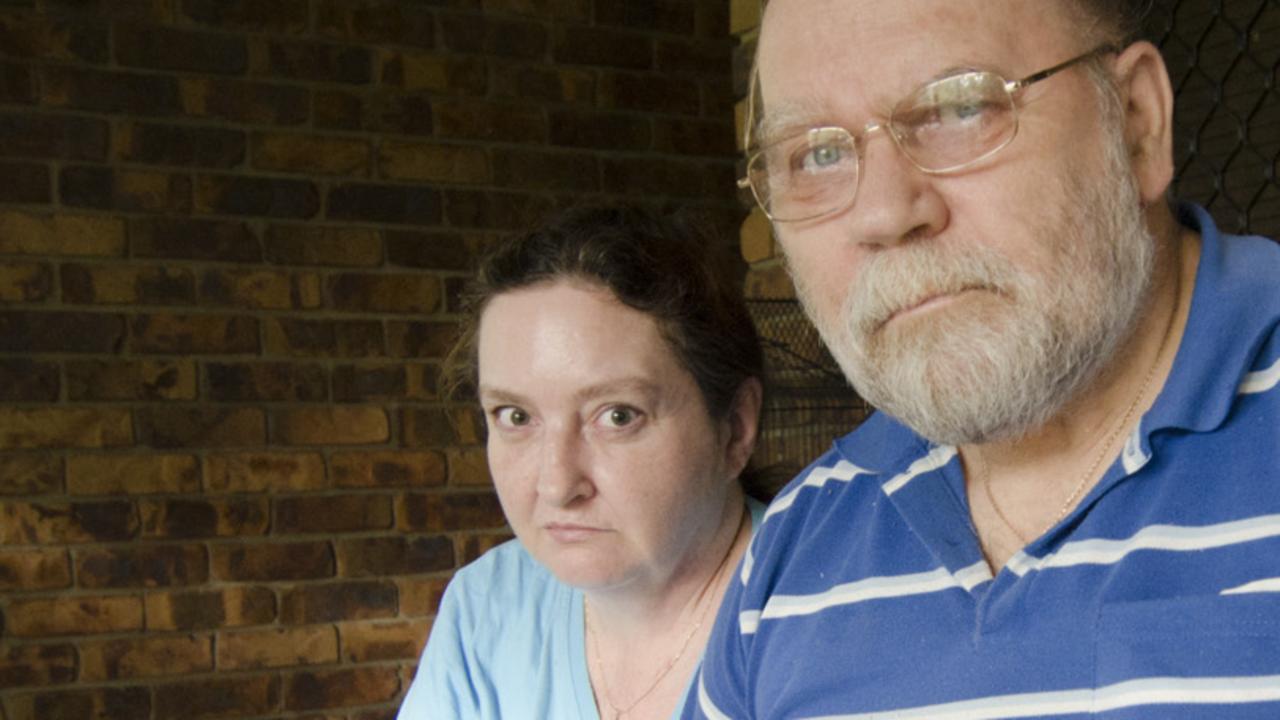 Woolooga resident Janette Schultz, here with partner “Hardy” had owned the Woolooga home in which she died in a terrible fire on Thursday night since 2007. Pic John Wilson Kristen Shorten