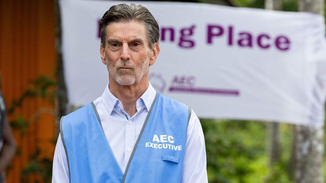 Geoff Bloom is the Australian Electoral Officer for the Northern Territory. Picture: Pema Tamang Pakhrin