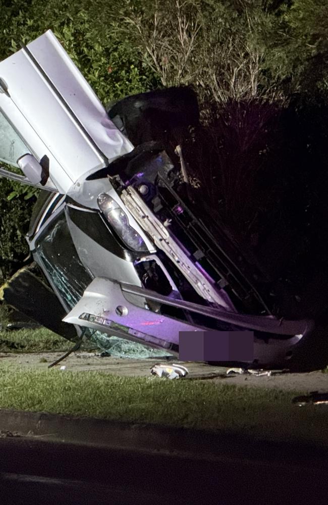 The accident happened on Sorensen Rd near Serenity Dr at Gympie just before 1am.