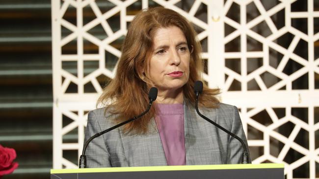 Rio Tinto’s local boss Kellie Parker at the Business Council of Australia’s 2024 Annual Dinner in Sydney. Picture: Christian Gilles/NewsWire