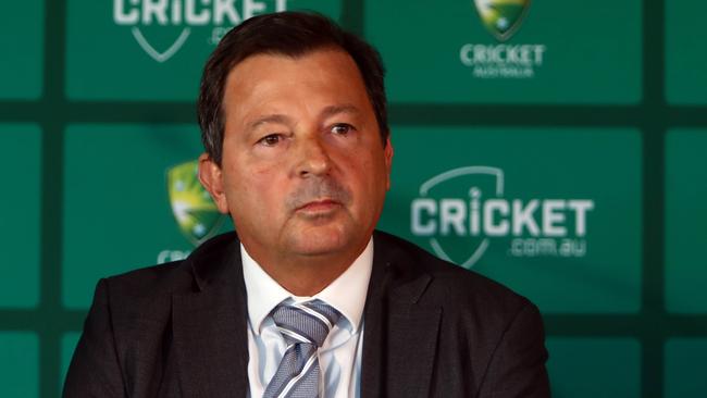 Cricket Australia chairman David Peever fell on his sword. Picture: Aaron Francis